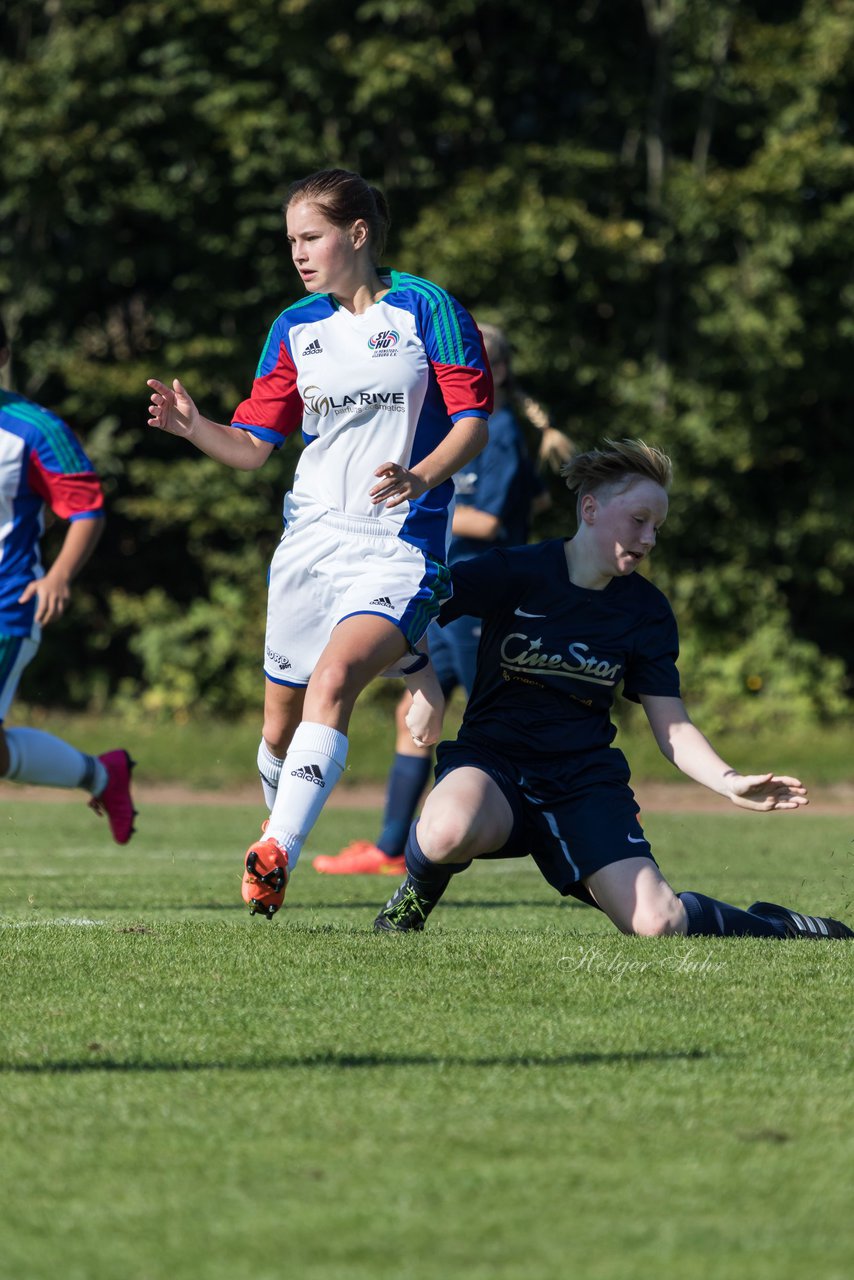 Bild 224 - B-Juniorinnen Krummesser SV - SV Henstedt Ulzburg : Ergebnis: 0:3